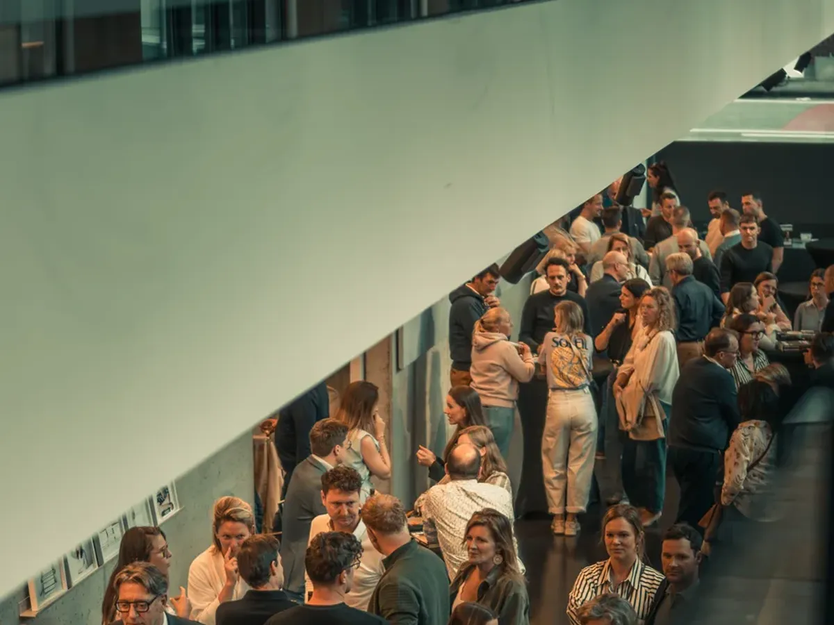 Napraten en netwerken tijdens de keynote-avond